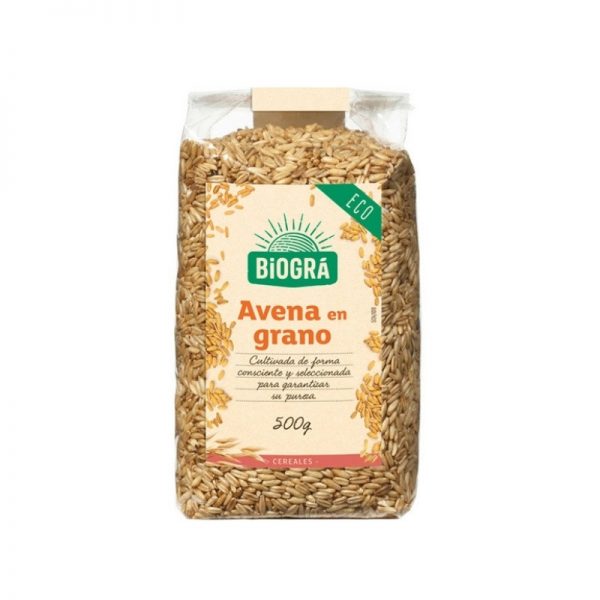 Avena En Grano 500Gr Biogra