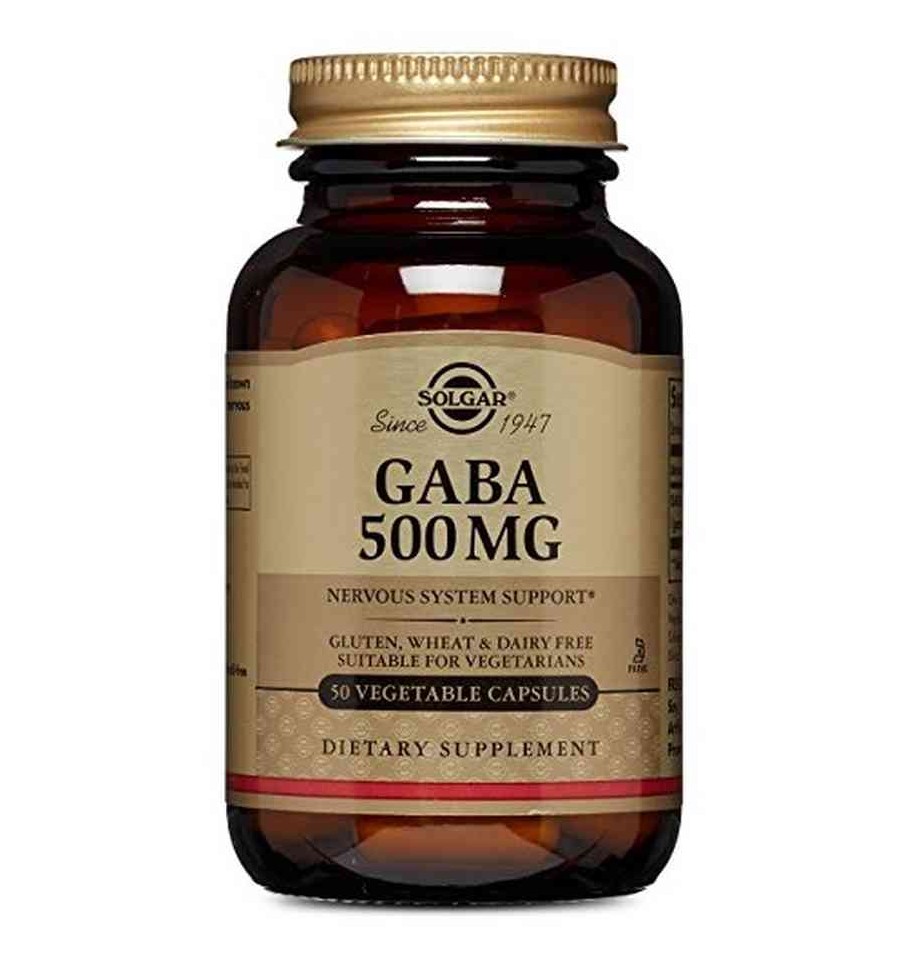 GABA 500MG 50CAP SOLGAR