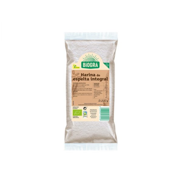 Harina Espelta Int Bio 500G Biogra