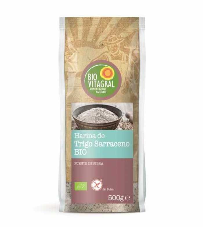 Harina T.Sarraceno 500Gr Biovitagral