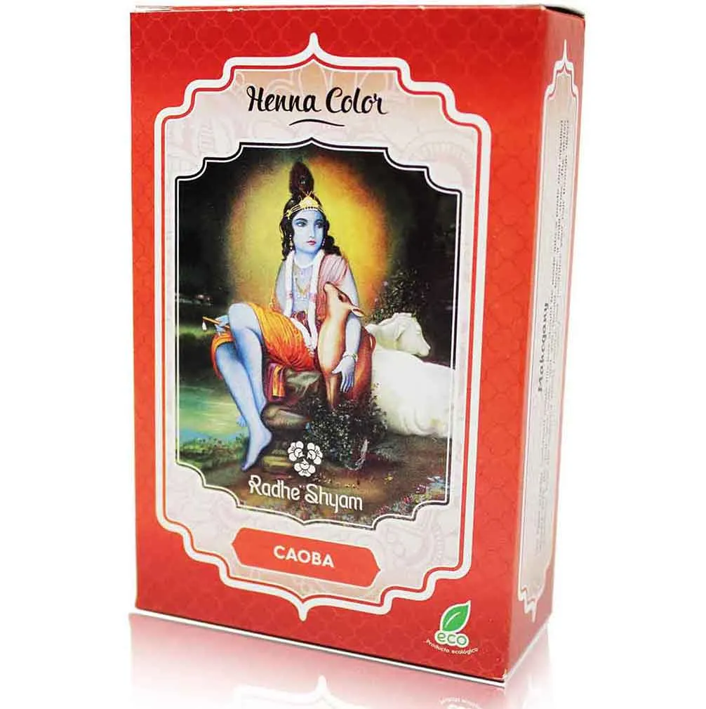 Henna Caoba 100Gr Radhe Shyam