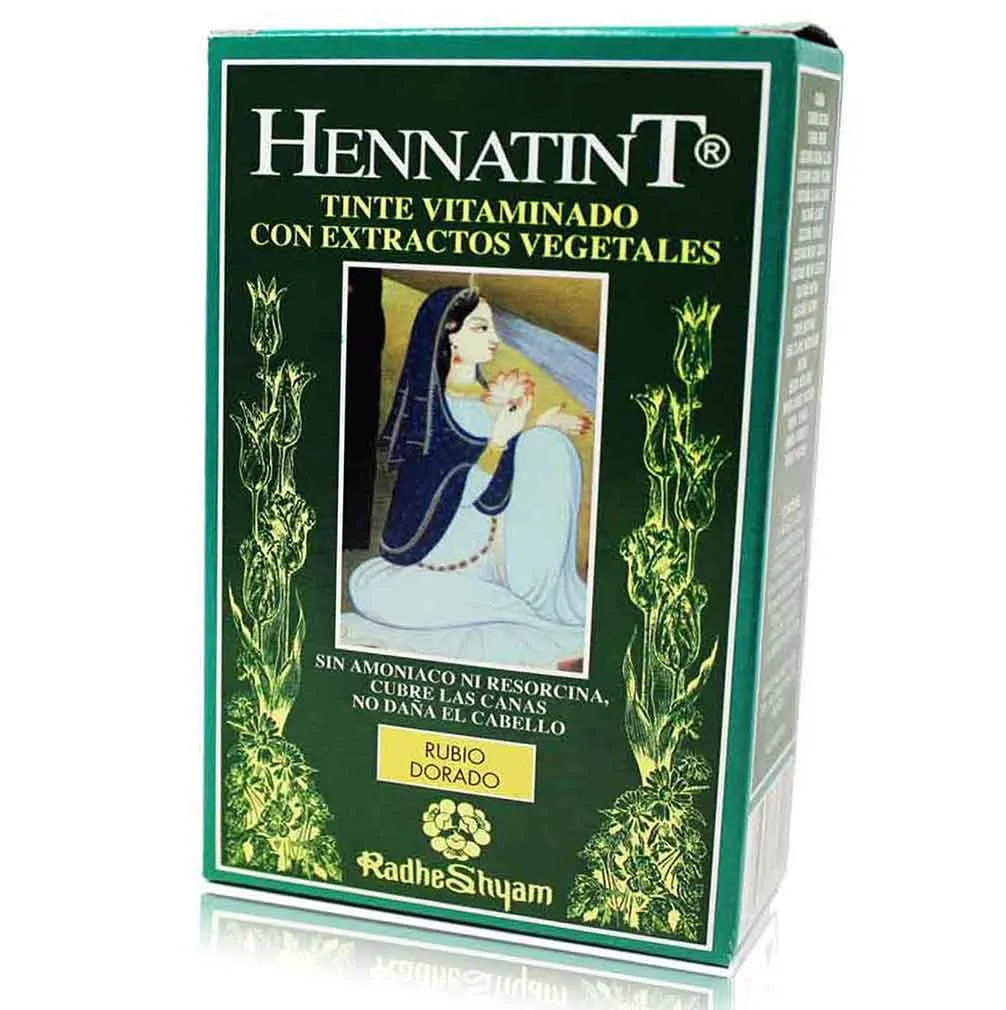 Hennatint Rubio Dorado Radhe Shyam