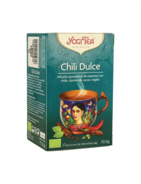 Infusion Chili Dulce 17 Bolsas Yogi Tea
