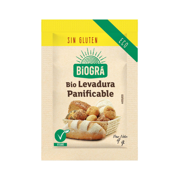 Levadura Pan S_G Eco 9G Biogra