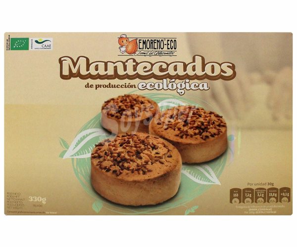 Mantecados Bio 330Gr E.Moreno