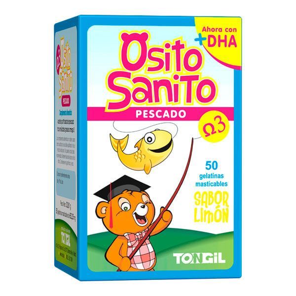 OSITO SANITO OMEGA 3 PESC 50 UDS