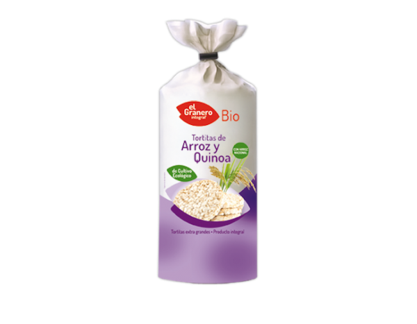TORTA ARROZ QUINOA 100GR GRANERO