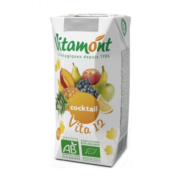 ZUMO 12 FRUTAS 200ML VITAMONT