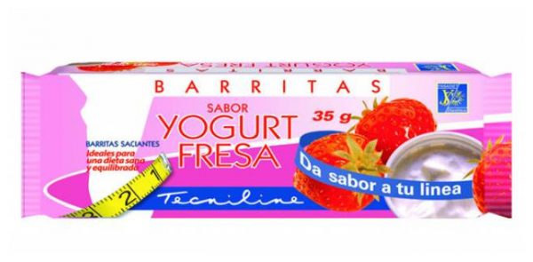 BARRITA YOGUR FRESA 35GR YNSADIET
