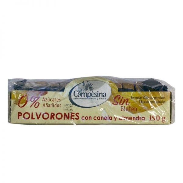 POLVORON ALMENDRA CANELA LA